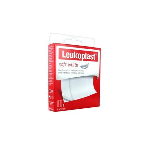 Leukoplast Soft Whit pansements (10x8 cm, 5 pièces)