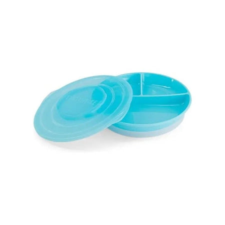 TwistShake Assiette divisée +6 mois bleu (1 pièce)