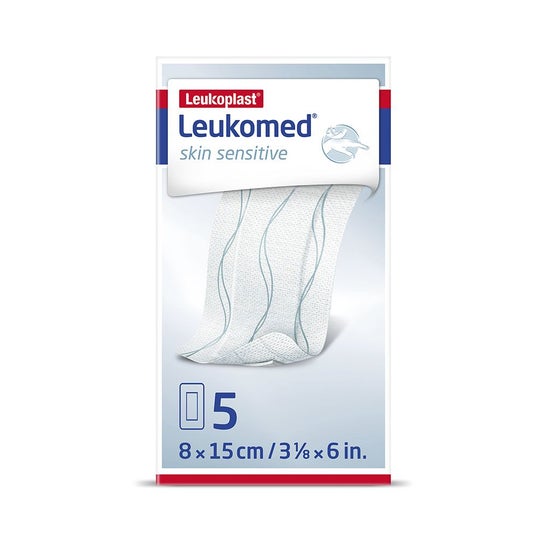 Leukomed Skin Sensitive 8 cm x 15 cm (5 pièces)
