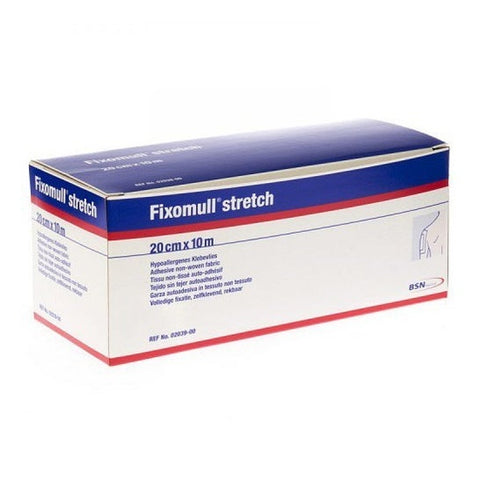 Fixomull Stretch bandage gaze autocollante non tissé (20 cm x 10 m)