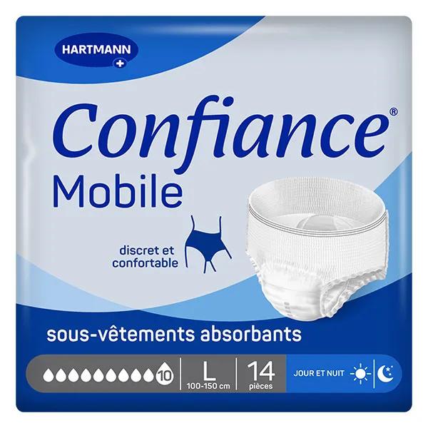 Hartmann Confiance Mobile Absorption 10 Gouttes - Taille L - 14 sous-vêtements