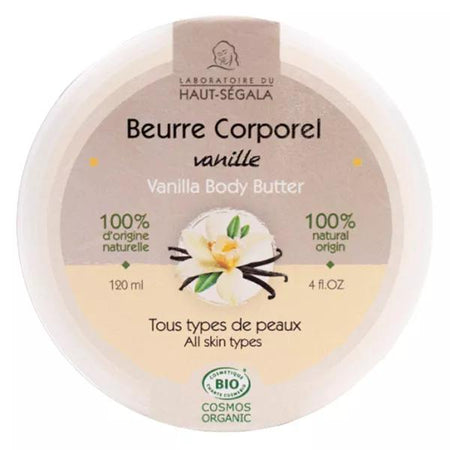 Haut Ségala Beurre corporel vanille bio (120 ml)