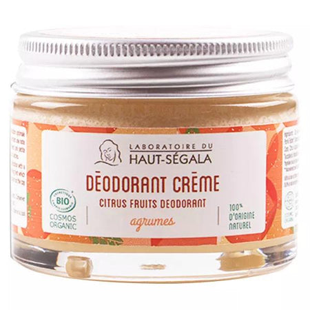 Haut-Ségala Déodorant crème agrumes bio (50 g)