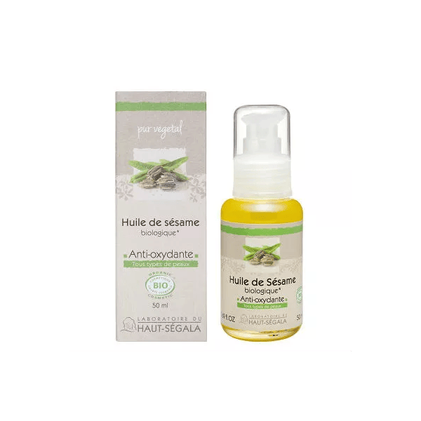 Haut-Ségala Les Huiles Végétales de Sésame Vierge Biologique (50 ml)