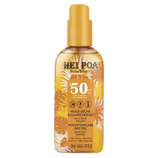 Hei Poa Huile sèche Solaire SPF50 150ml
