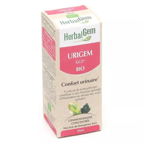 Herbalgem Complexe de Gemmothérapie Urigem Confort Urinaire Bio 30ml