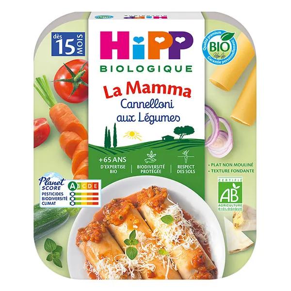 Hipp Cannelloni aux Légumes dès 15 mois 250g