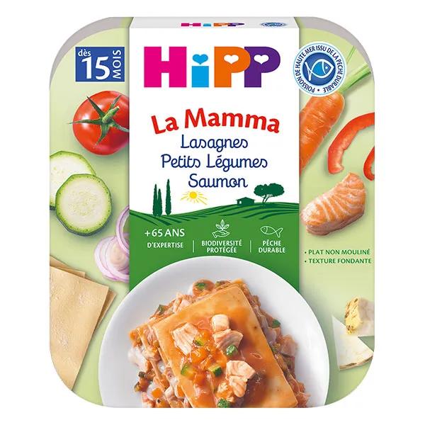Hipp Lasagnes petits légumes saumon dès 15 mois (250 g)