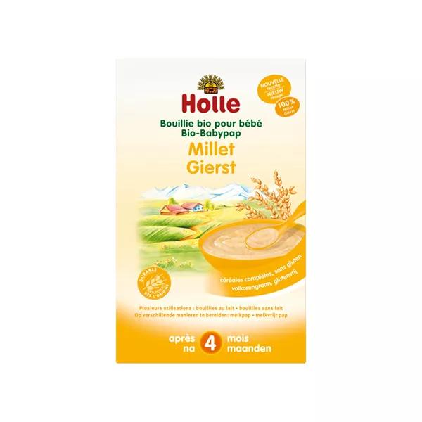 Holle Bouillie millet sans gluten bio +4m (250 g)