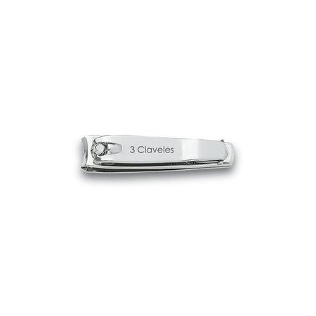 3 CLAVELES Coupe-ongles avec lime 6cm (1 pièce)