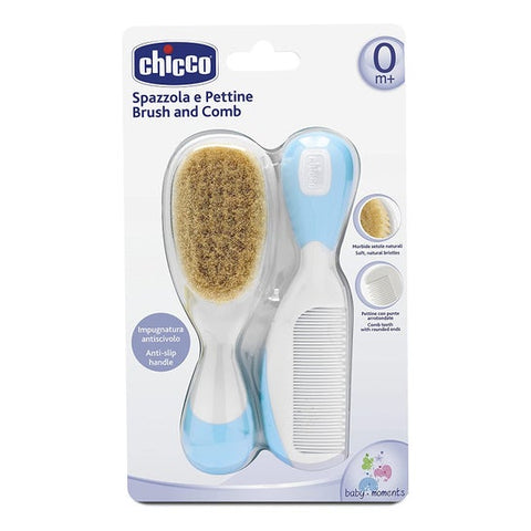 Chicco™ pinceau bleu 1 pc + peigne bleu 1 pc