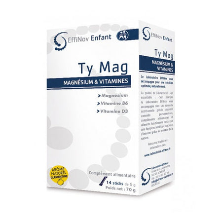 EffiNov Ty Mag poudre en sticks (14 sticks)