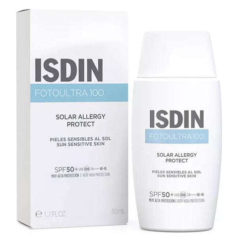 Isdin FotoUltra 100 Solar Allergy Fusion Fluid Crème Solaire SPF50+ 50ml