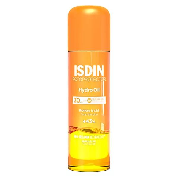 ISDIN Fotoprotector HydroOil huile solaire bronzante biphasique SPF 30 (200 ml)