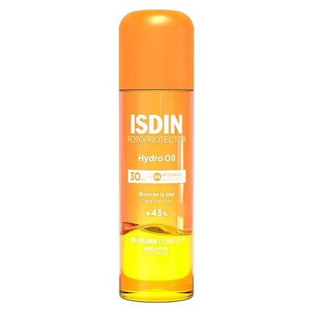 ISDIN Fotoprotector HydroOil huile solaire bronzante biphasique SPF 30 (200 ml)