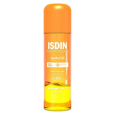 ISDIN Fotoprotector HydroOil huile solaire bronzante biphasique SPF 30 (200 ml)