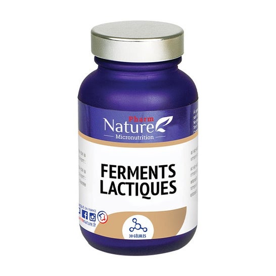 Pharm Nature Micronutrition Nature Att Ferment lactique (30 gélules)