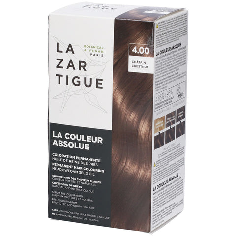 Lazartigue Couleur Absolue coloration châtain chocolat (1 pièce)