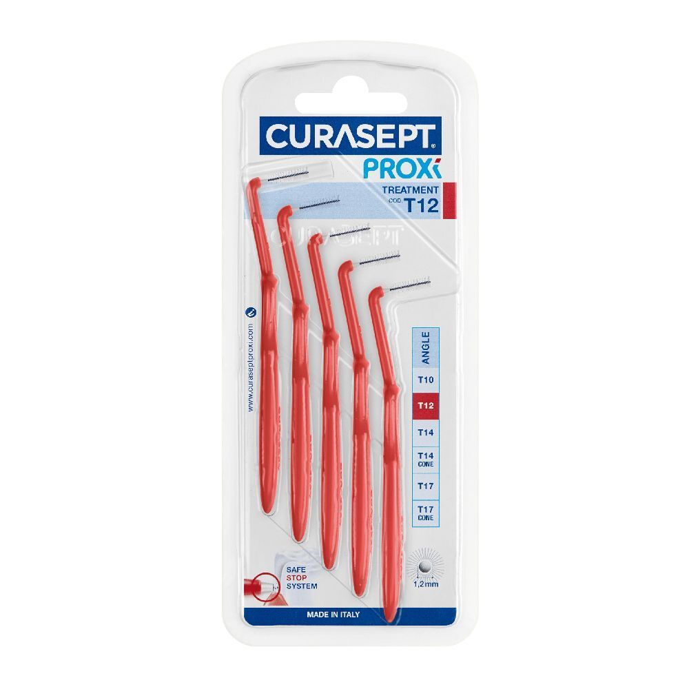 Curasept Proxi Angle T12 rouge (5 pièces)