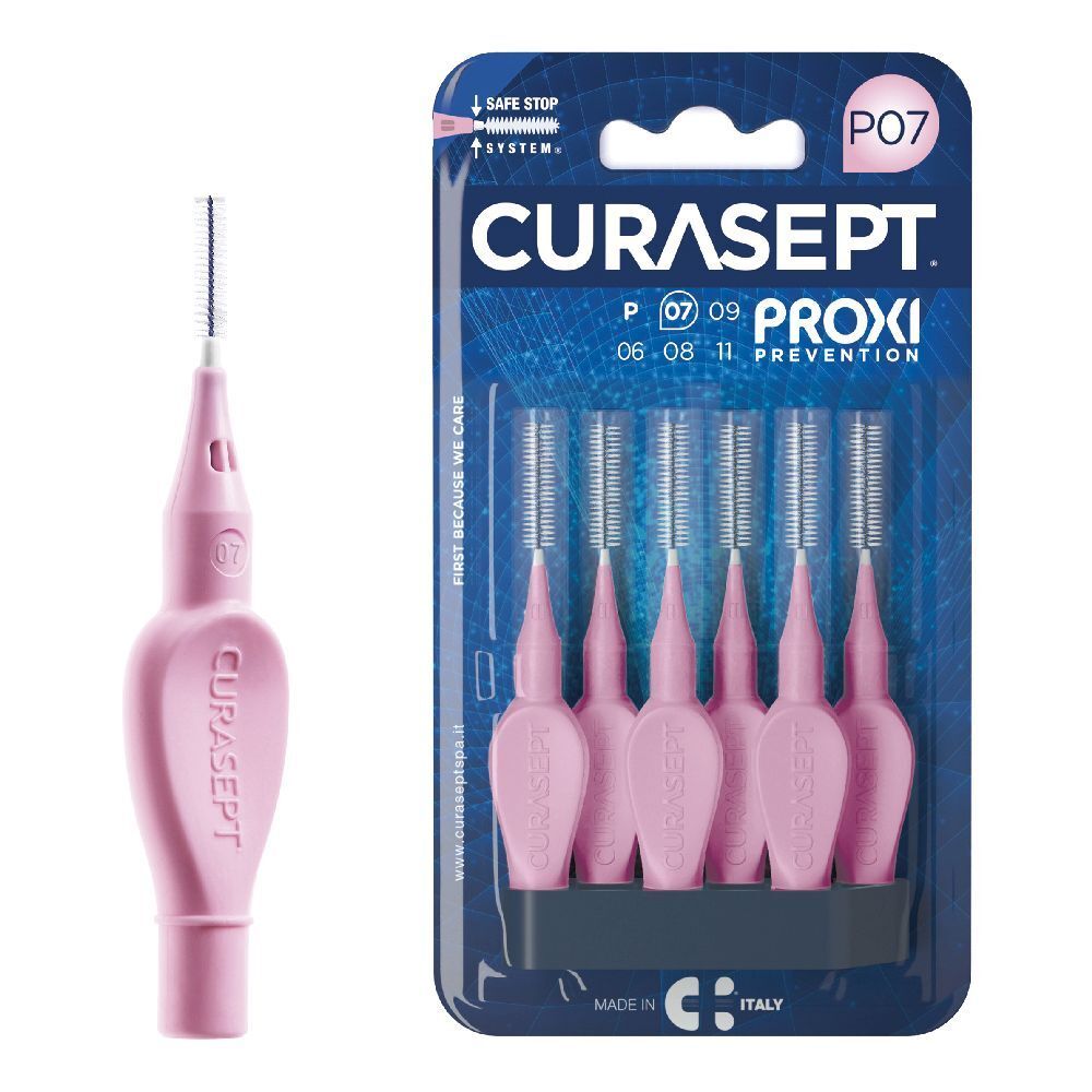 Curasept Proxi P07 Rosa/Pink (6 pièces)