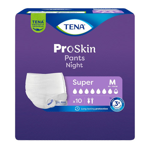 TENA ProSkin Pants Night Super M (10 pièces)