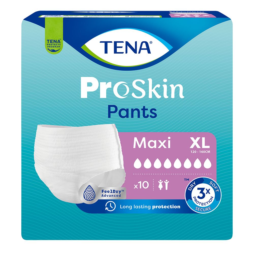 TENA ProSkin culottes Maxi XL (10 pièces)