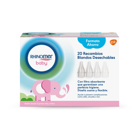 Narhinel Baby Confort Recharges Mouche-Bébé 20 unités