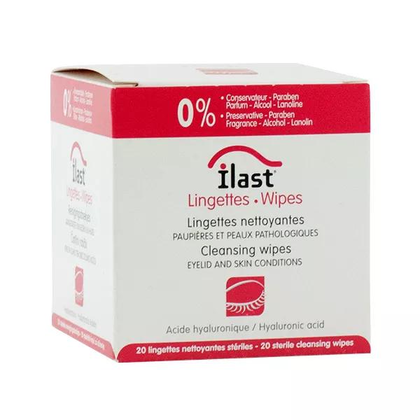 Ilast Lingettes Nettoyantes Stériles 20 lingettes