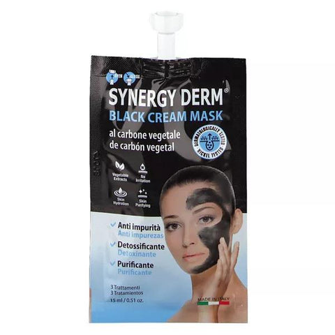 Incarose Synergy Derm Masque Black Cream au Charbon Végétal 15 ml