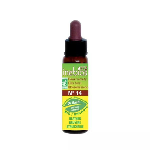 Inebios Fleur de Bach n°14 Heather - Bruyere Bio 10ml