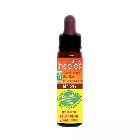 Inebios Bach Flower #26 Rock Rose - Organic Helianthemum 10ml