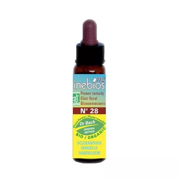 Inebios Fleur de Bach n°28 Scleranthus - Gnavelle Bio 10ml