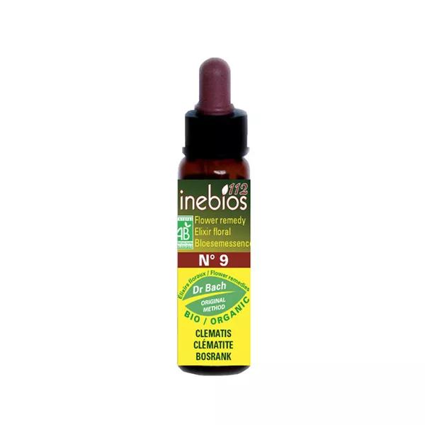 Inebios Fleur de Bach n°9 Clematis - Clematite Bio 10ml