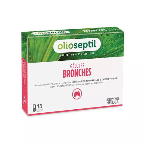 Ineldea Olioseptil Bronchi 15 capsules