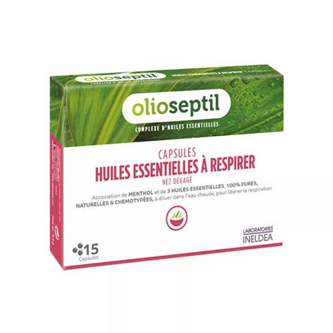 Ineldea Olioseptil Essential Oils to Inhale 15 capsules