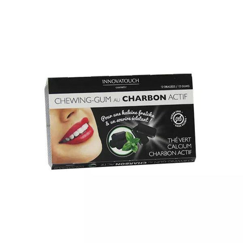 Innovatouch Charcoal Chewing Gum Box of 12
