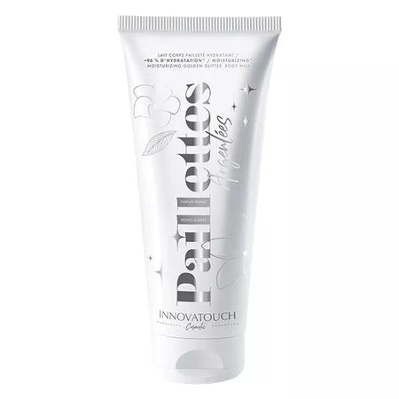Innovatouch Lait Corps paillettes argentées note monoï (200 ml)