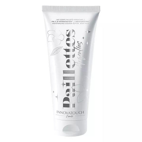 Innovatouch Lait Corps paillettes argentées note monoï (200 ml)
