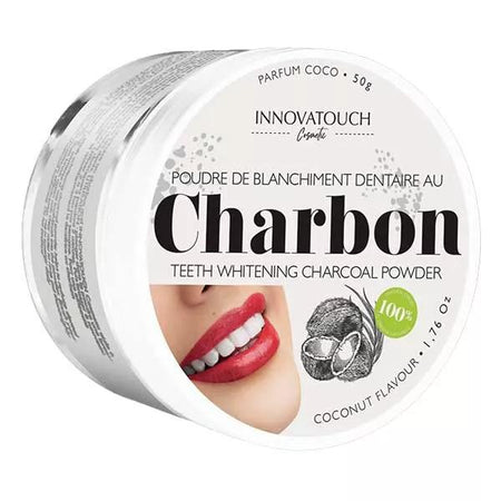 Innovatouch Poudre de blanchiment dentaire au charbon parfum Coco