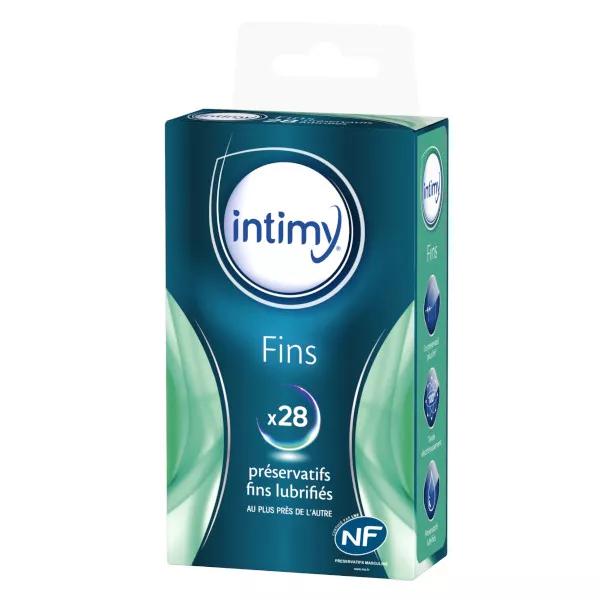 Intimy Fins 28 préservatifs