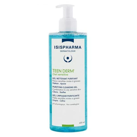 Isispharma Teen Derm Gel Sensitive 400ml