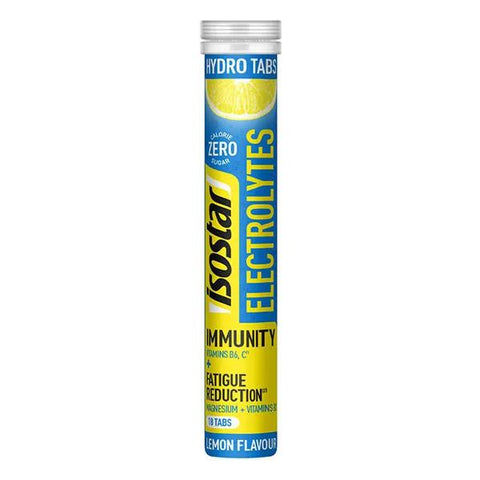 Isostar Pastilles Électrolytes Effervescentes Saveur Citron (18 pastilles)