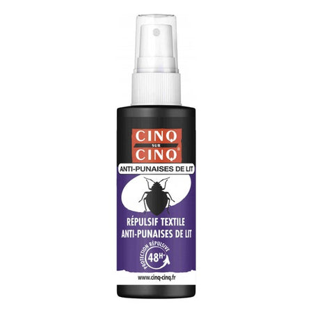 Cinq Sur Cinq Répulsif Textile Anti-Punaises de Lit 50 ml