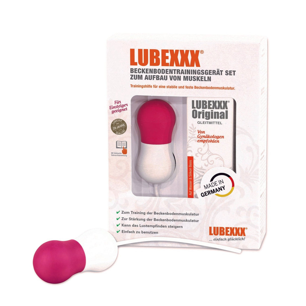 Lubexxx Ensemble d'entraînement du plancher pelvien