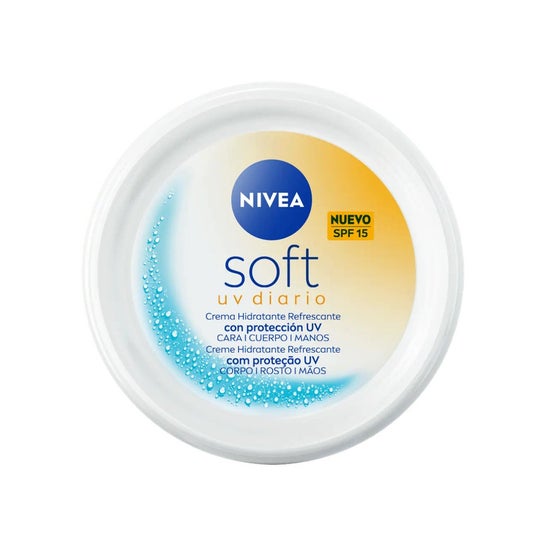 Nivea Soft UV Daily crème hydratante SPF 15 100 ml