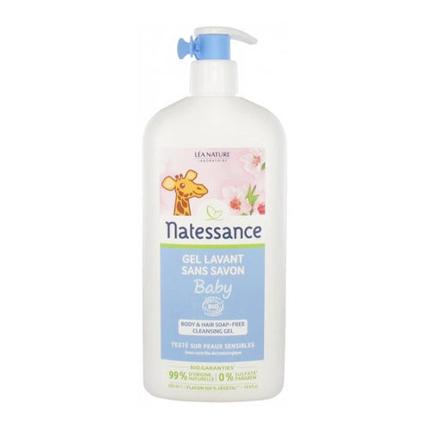 Natessance Bébé Naturel Gel Lavant Sans Savon 500 ml
