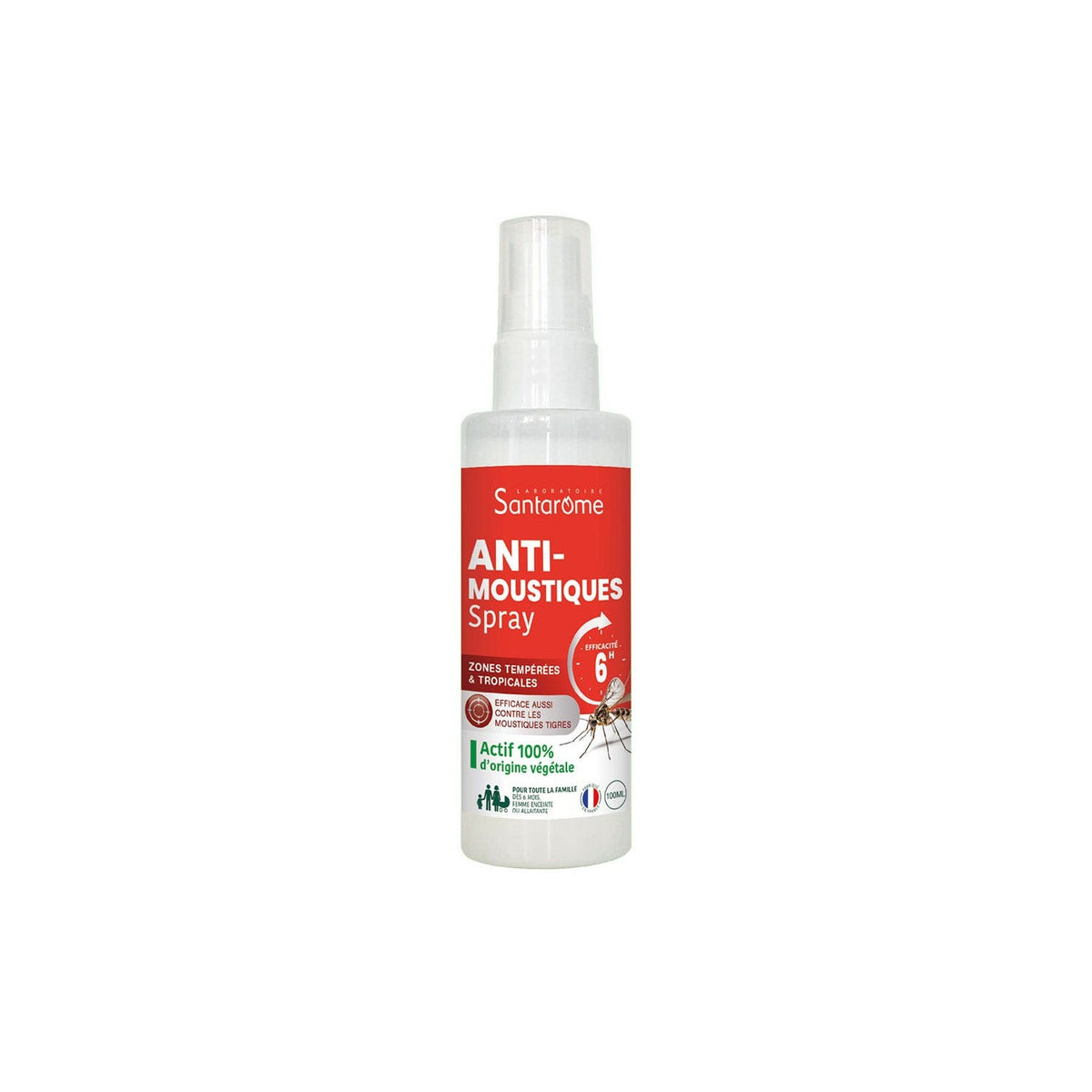 Santarome Anti-Moustiques Spray 100ml