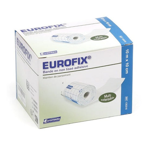 Euromedis Eurofix bande adhésive extensible (10 cm x 10 m)