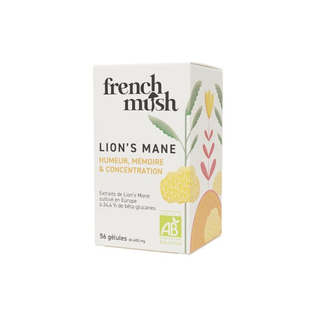 French Mush Crinière de lion Bio 56 gélules