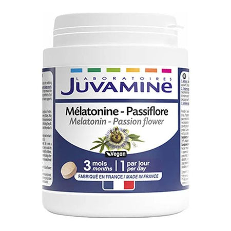 JUVAMINE MÉLATONINE PASSIFLORE Format 3 mois 90 comprimés